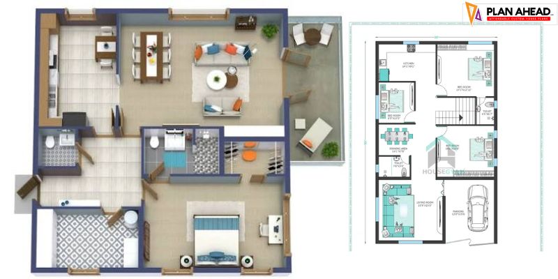 1500 to 2000 Sq Ft House Plan